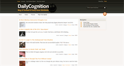 Desktop Screenshot of dailycognition.com